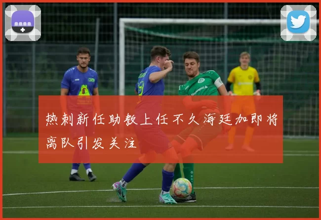 热刺新任助教上任不久海廷加即将离队引发关注