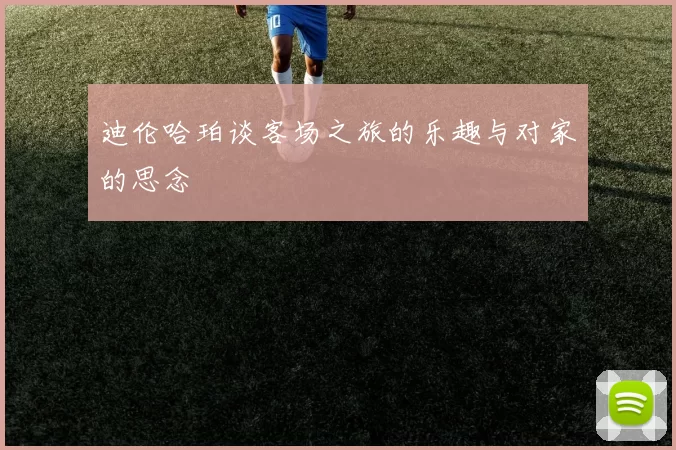 迪伦哈珀谈客场之旅的乐趣与对家的思念